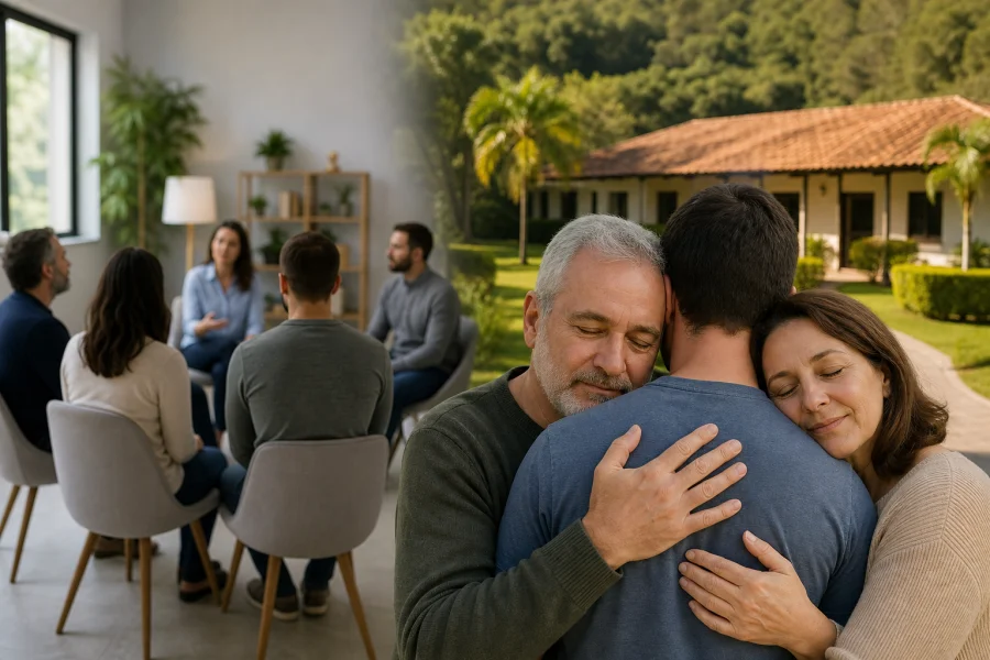 Clínica para alcoólatras em São Roque: contato com a família